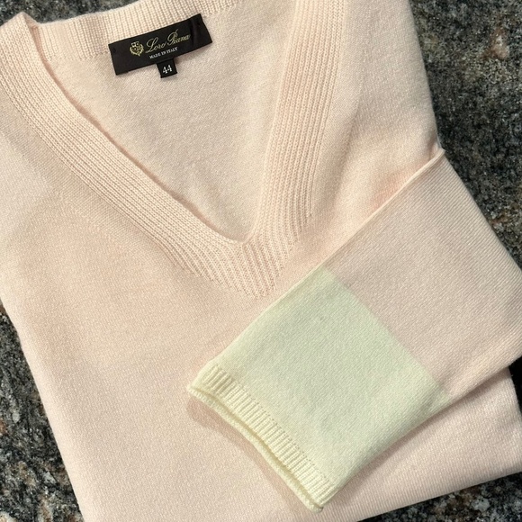 WINTER SALE!!! Loro Piana Cashmere Jumper Womens 44 / US 8 - Picture 5 of 13